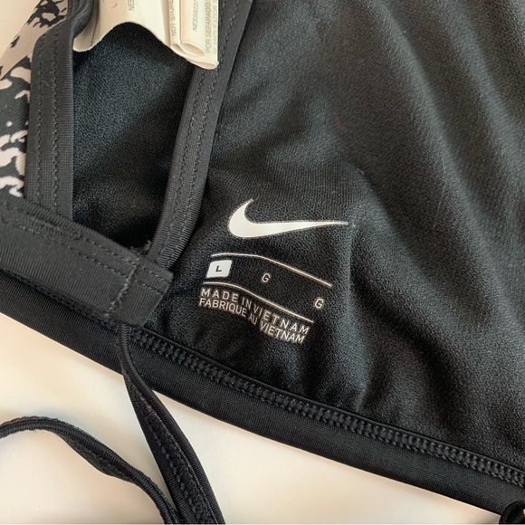 Nike Swim High Neck Mesh Bikini Top Large - Picture 6 of 7